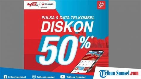 Diskon Pulsa dan Paket Data hingga 50% di Marketplace Populer